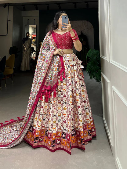 Navratri Wear Traditional Lehenga Choli D.No.1635