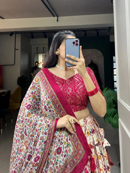 Navratri Wear Traditional Lehenga Choli D.No.1635