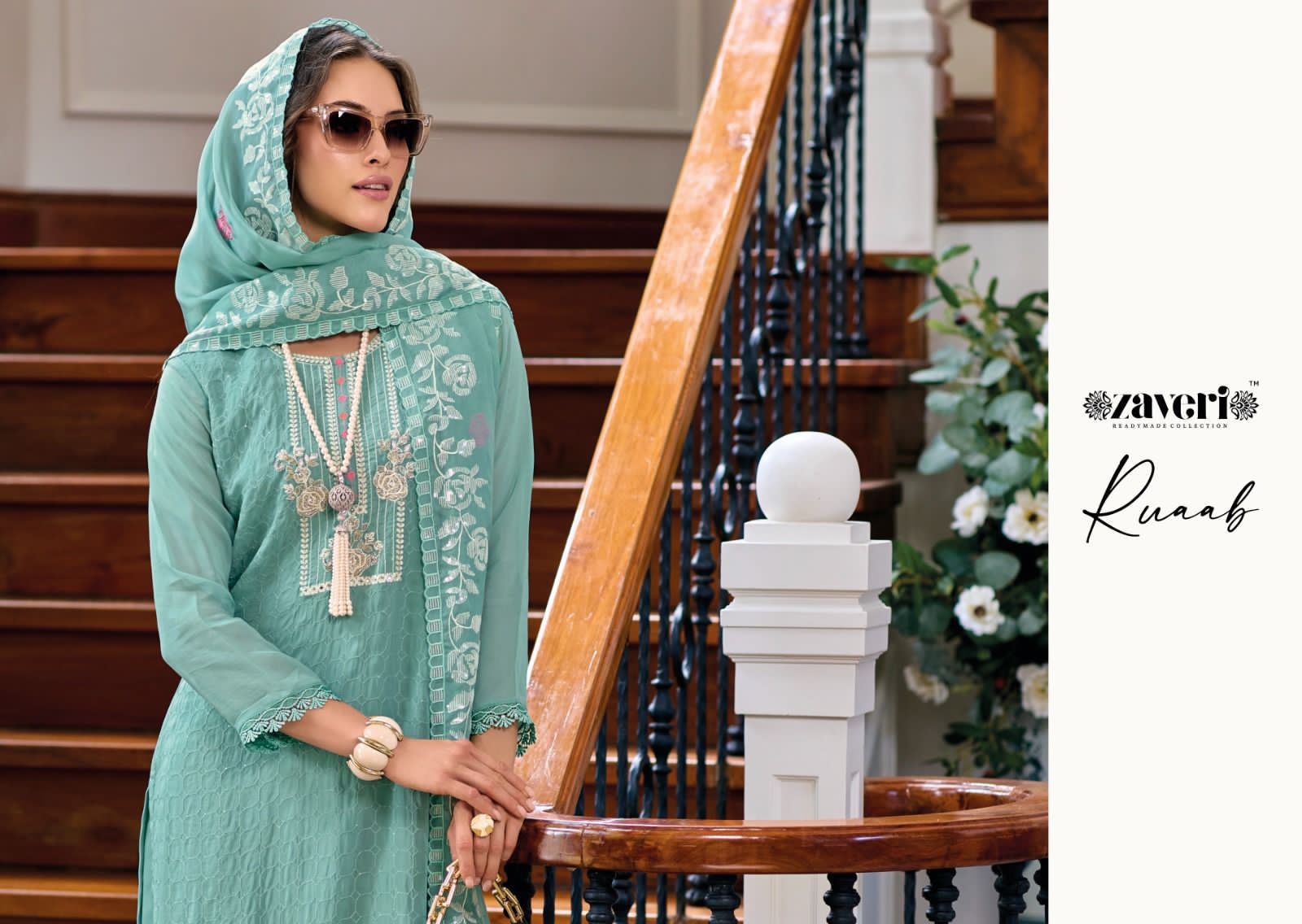 Zaveri Women Beauty New Collection Ruaab Dno 1255