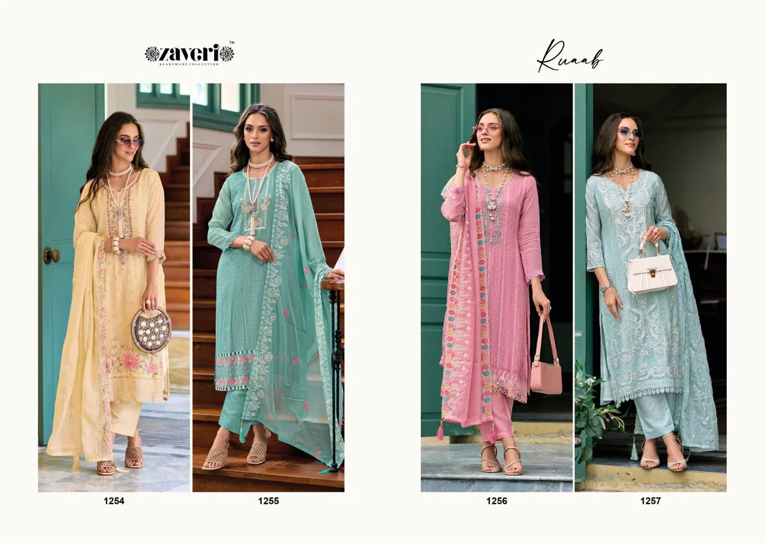 Zaveri Women Beauty New Collection Ruaab Dno 1254