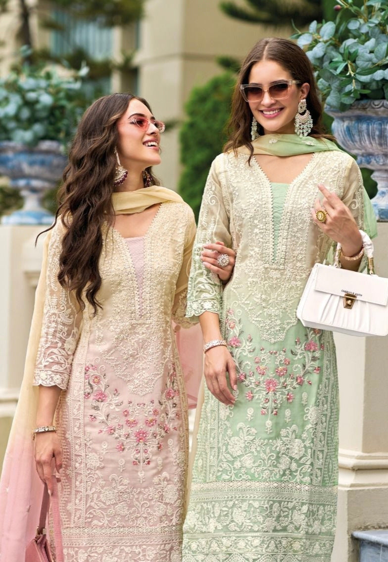 Zaveri Femina Colour Edition 1262-1064 Series Latest Pakistani Salwar Kameez Dno.1262