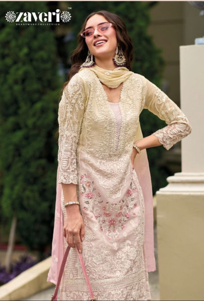 Zaveri Femina Colour Edition 1262-1064 Series Latest Pakistani Salwar Kameez Dno.1263