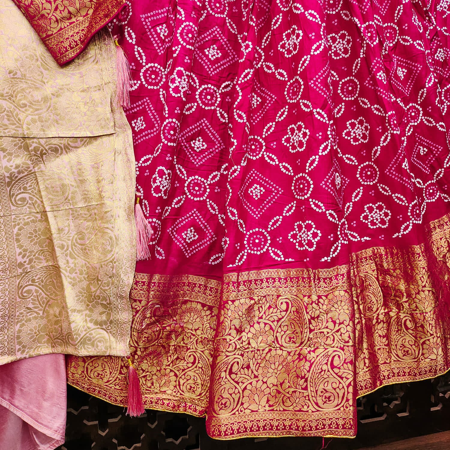 Beautiful Designer Gajji Silk Viscose Print Lehenga Choli