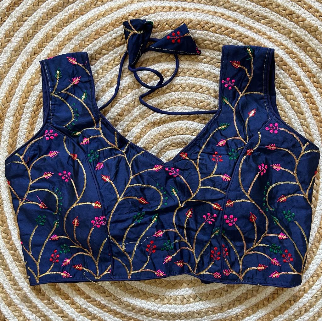 Beautiful Designer Phontam Silk Blouse