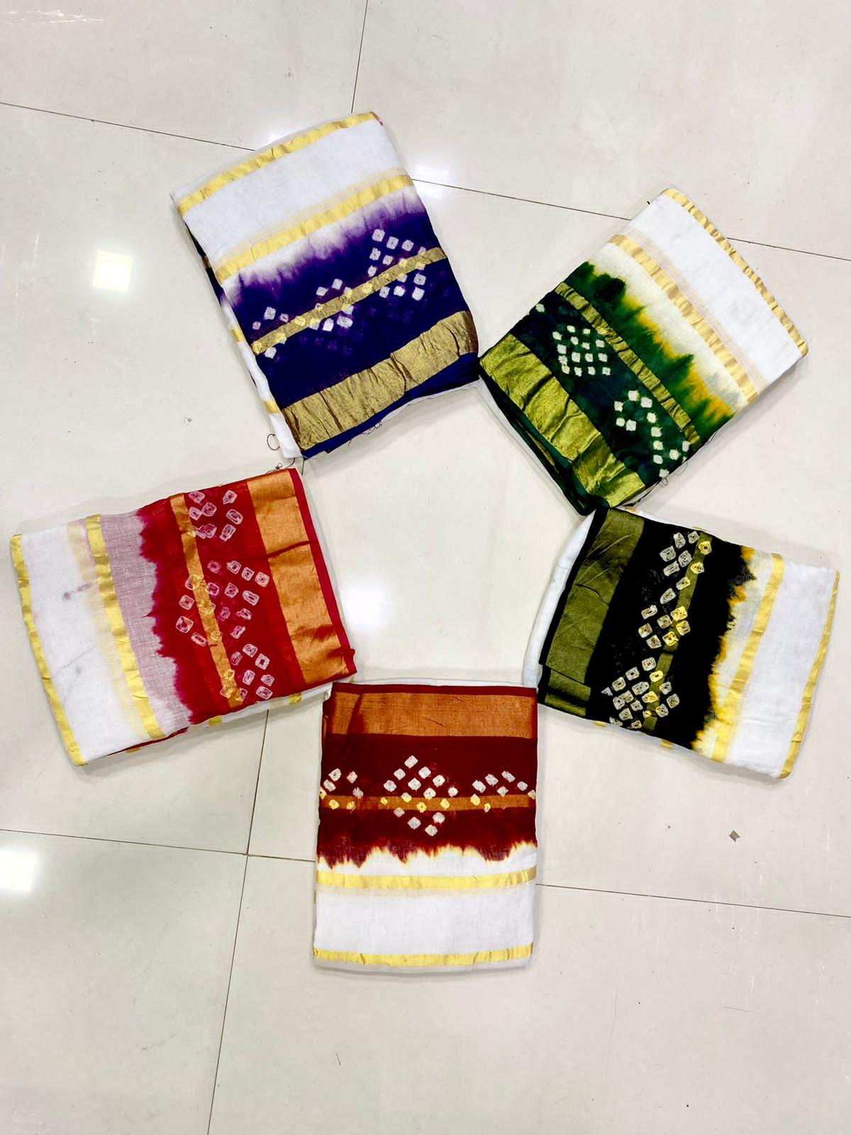 Beautiful Traditional Bandhani Saree