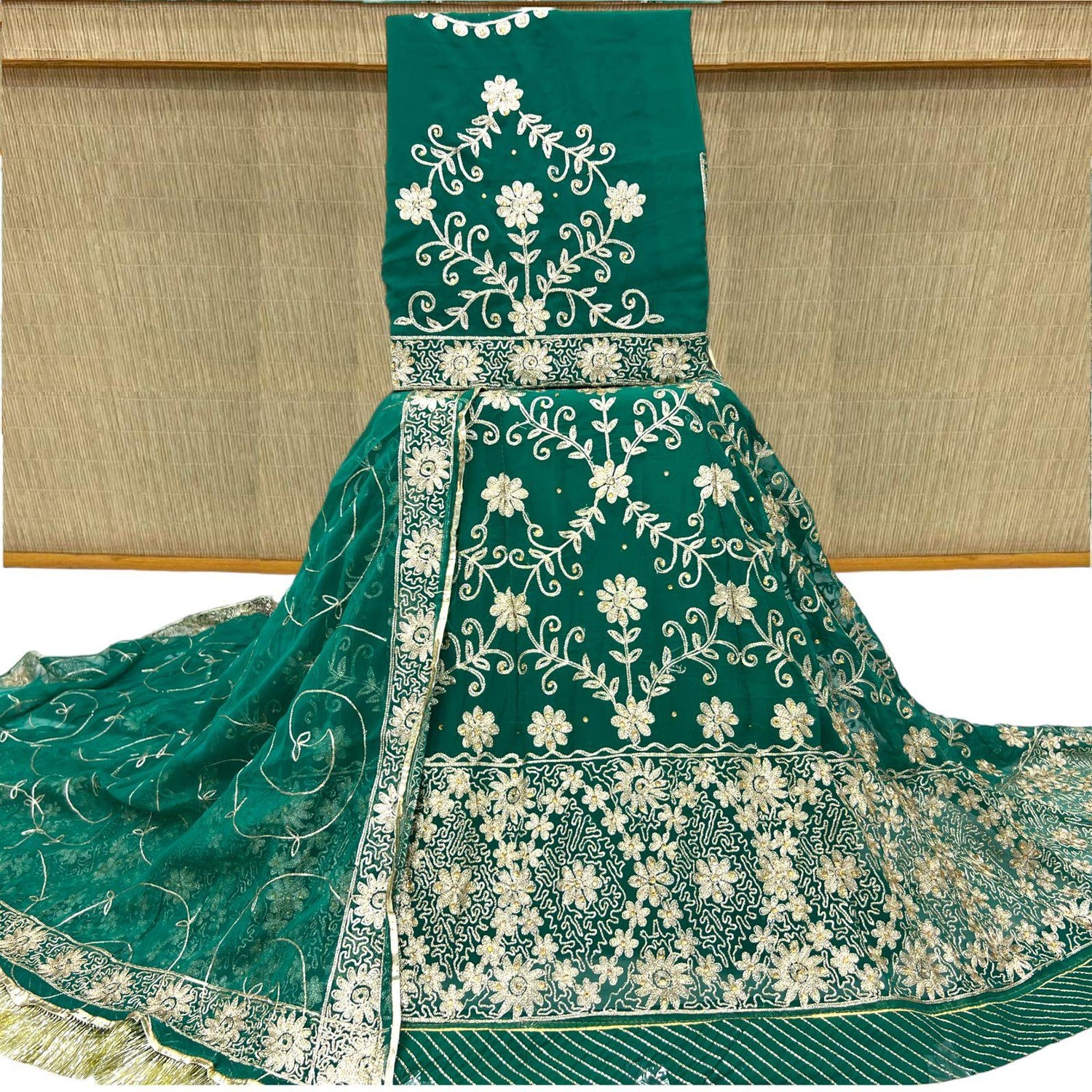 Beautiful Rajsthani Traditional Designer Georgette Rajputi Poshak