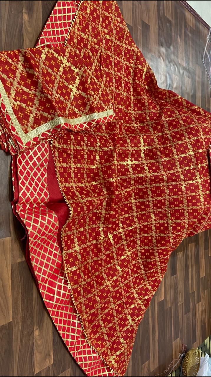 Beautiful Rajsthani Traditional kotta Doriya Lahriya Print Lehenga Choli