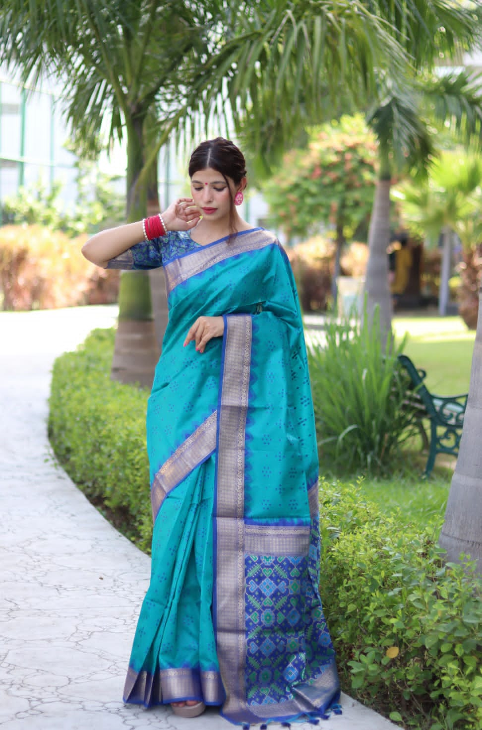 Beautiful Designer Soft Desi Tussar Weaving Saree