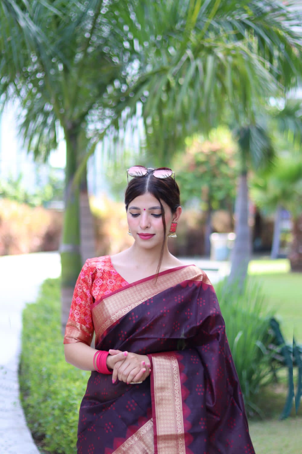 Beautiful Designer Soft Desi Tussar Weaving Saree