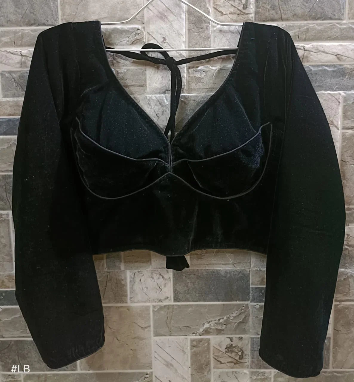 Beautiful Designer Sabyasachi Full Sleeve Velvet Blouse