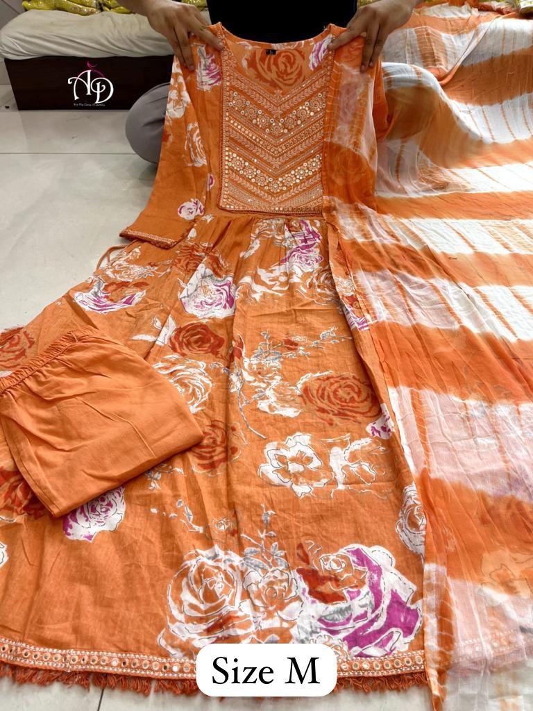 Beautiful Designer Nyra Cut Cotton Suit