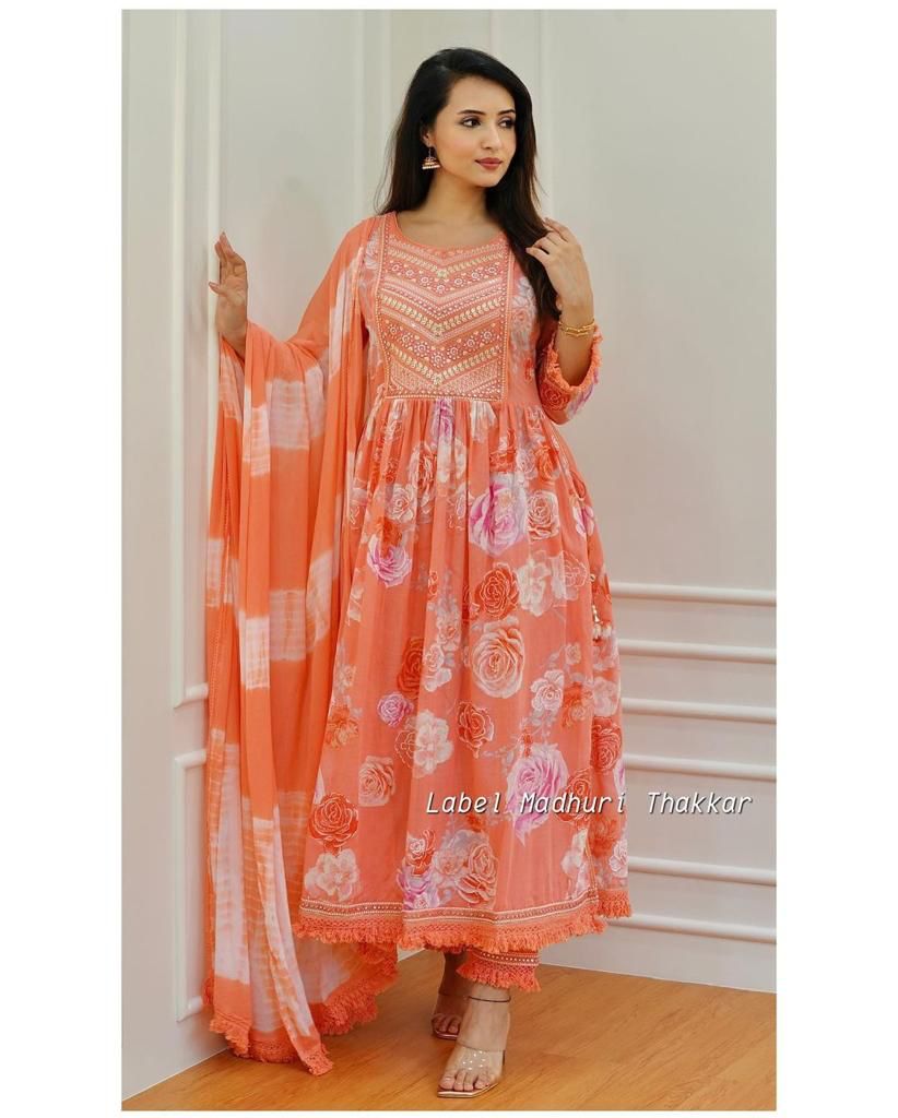 Beautiful Designer Nyra Cut Cotton Suit