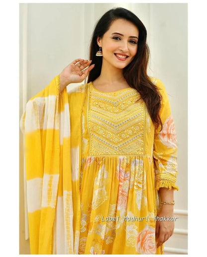 Beautiful Designer Nyra Cut Cotton Suit