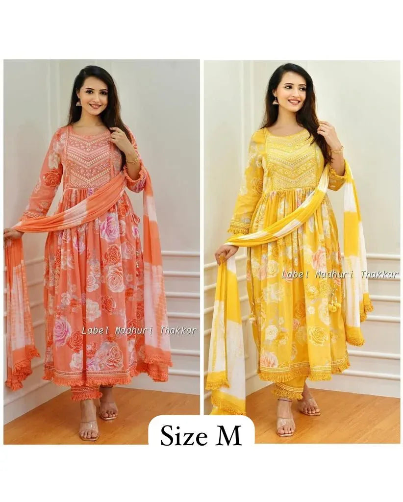 Beautiful Designer Nyra Cut Cotton Suit
