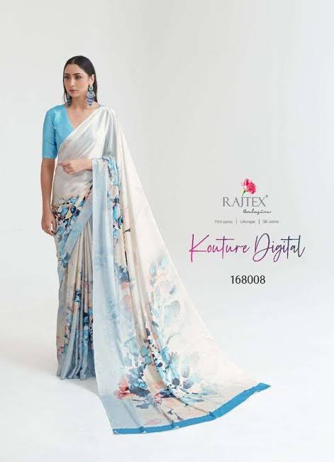 Rajtex Kasa Digital Ethnic Wear Silk Saree Collection 168008