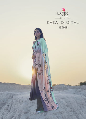 Rajtex Kasa Digital Ethnic Wear Silk Saree Collection 159008
