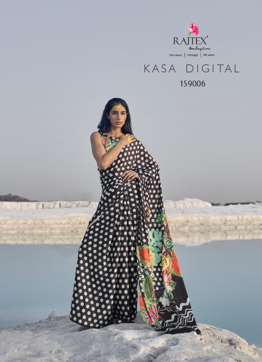 Rajtex Kasa Digital Ethnic Wear Silk Saree Collection 159006