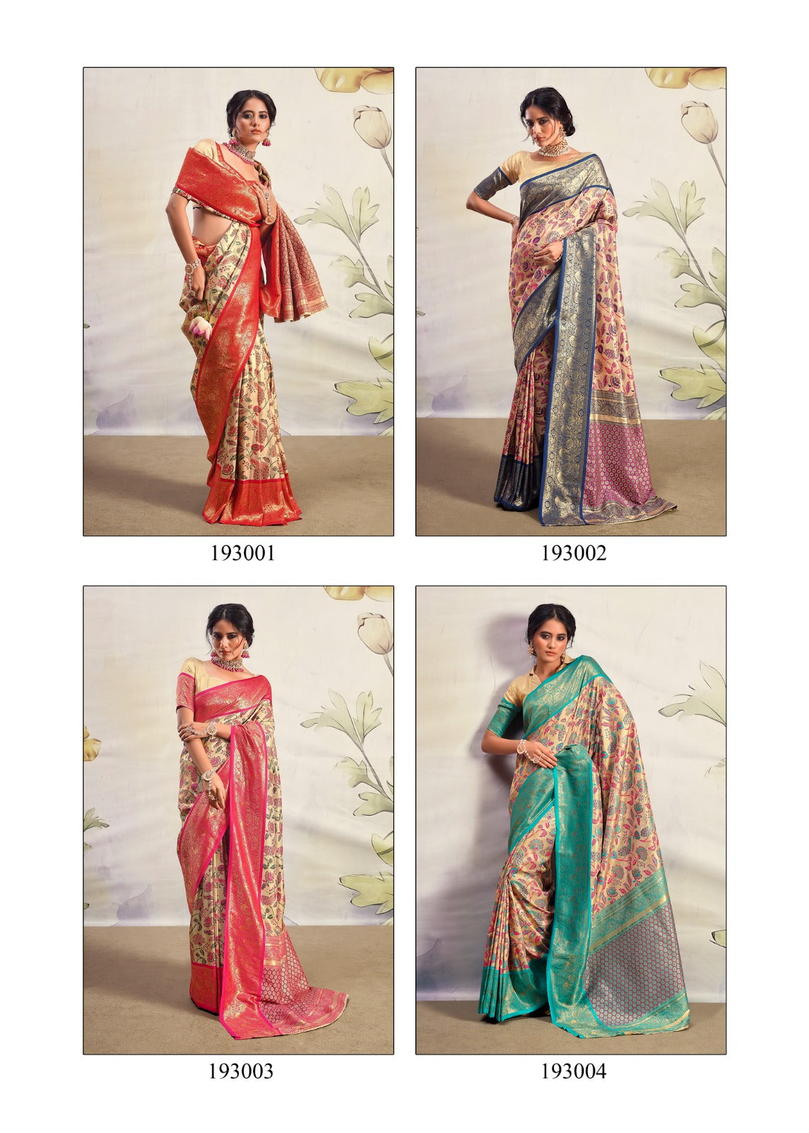 Rajpath Kaval Silk Series 193001-193006 Pure Dharamavaram Silk Saree
