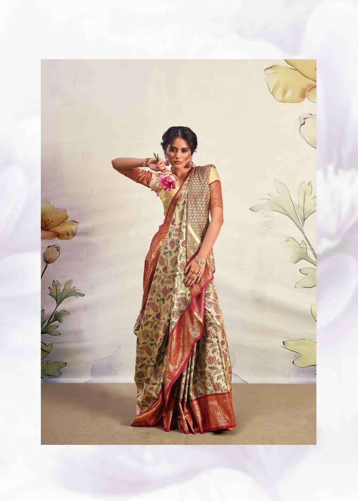 Rajpath Kaval Silk Series 193001-193006 Pure Dharamavaram Silk Saree