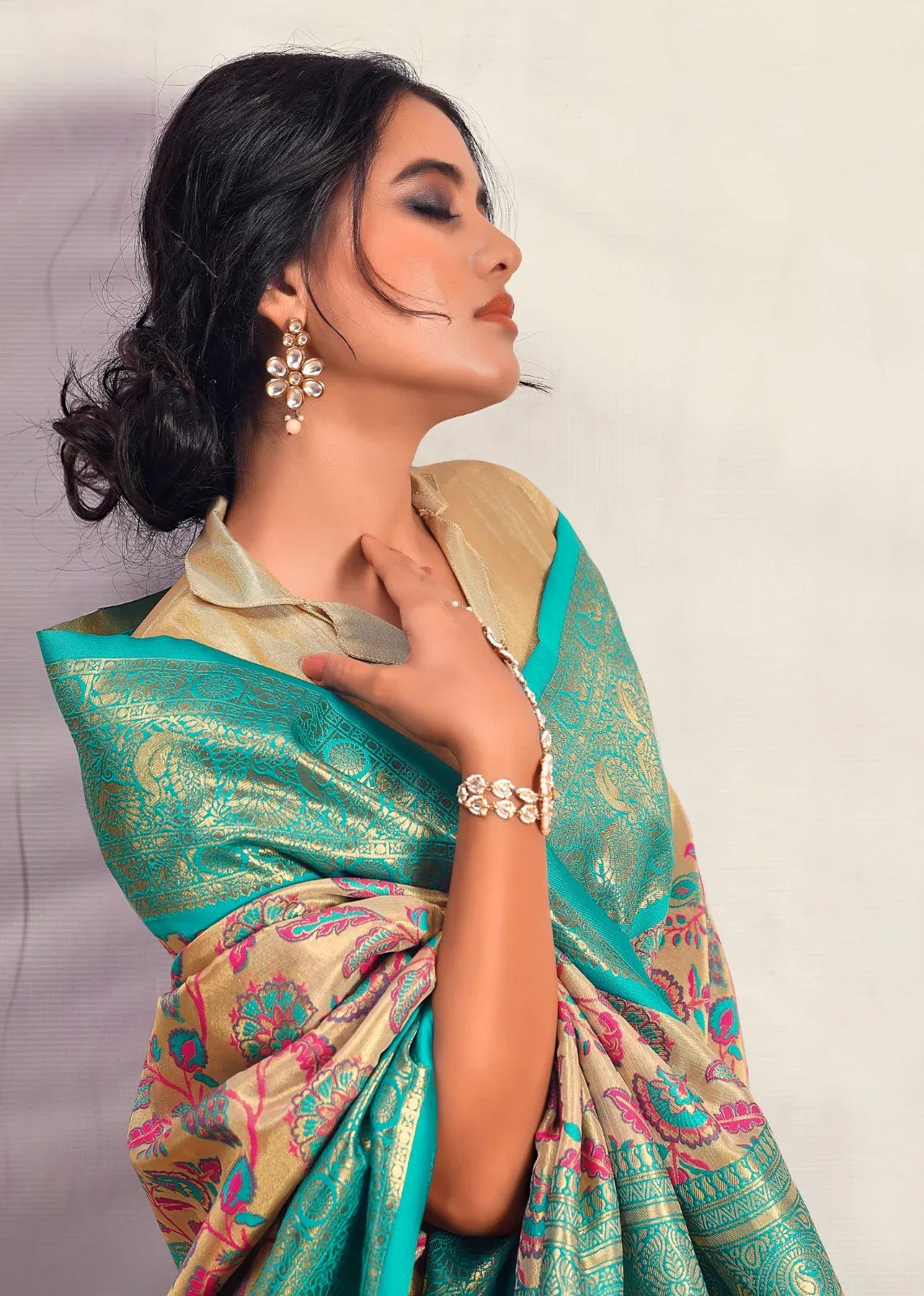 Rajpath Kaval Silk Series 193001-193006 Pure Dharamavaram Silk Saree