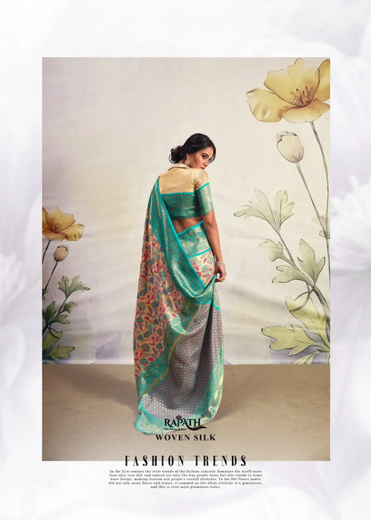 Rajpath Kaval Silk Series 193001-193006 Pure Dharamavaram Silk Saree