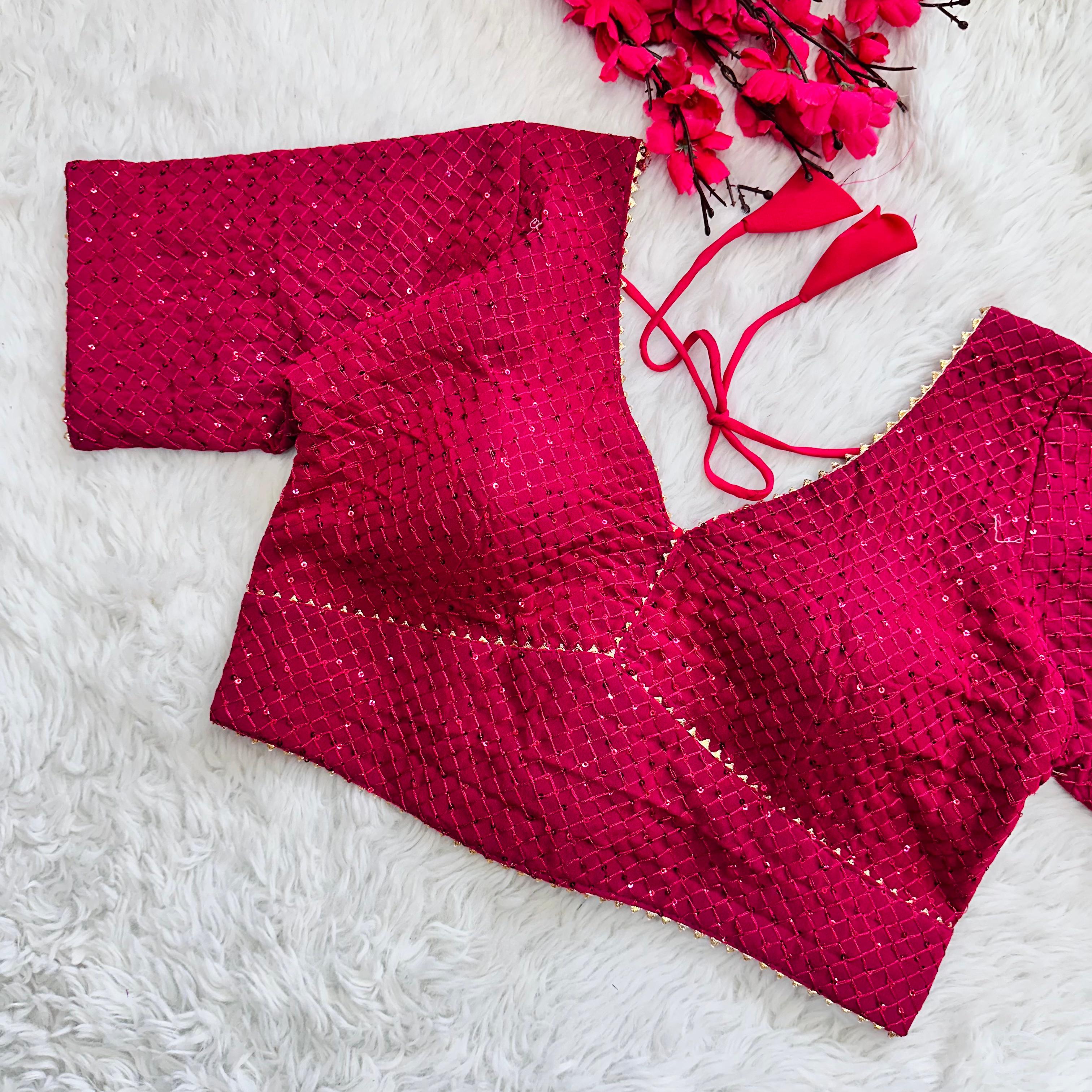 Beautiful Designer Sequence Blouse