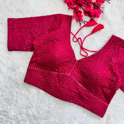 Beautiful Designer Sequence Blouse