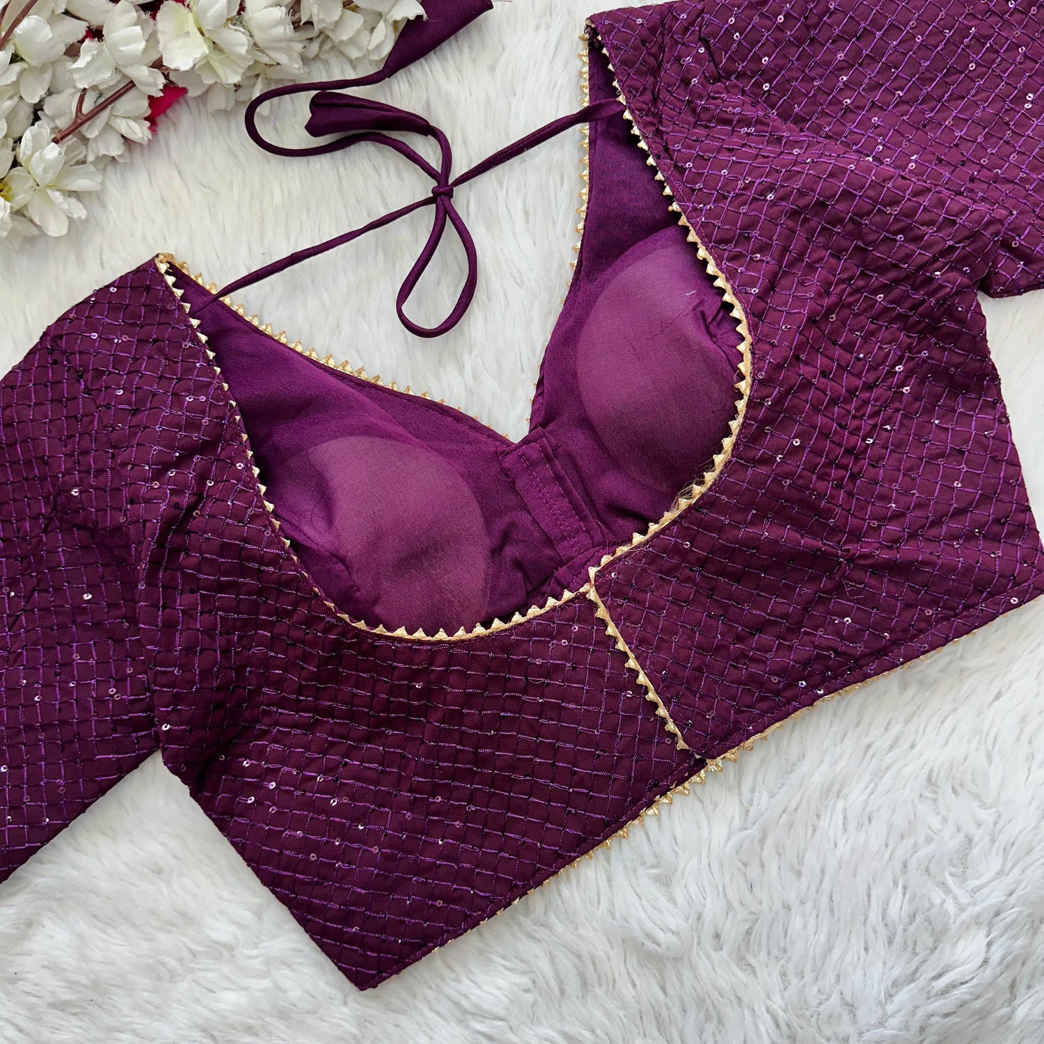 Beautiful Designer Sequence Blouse