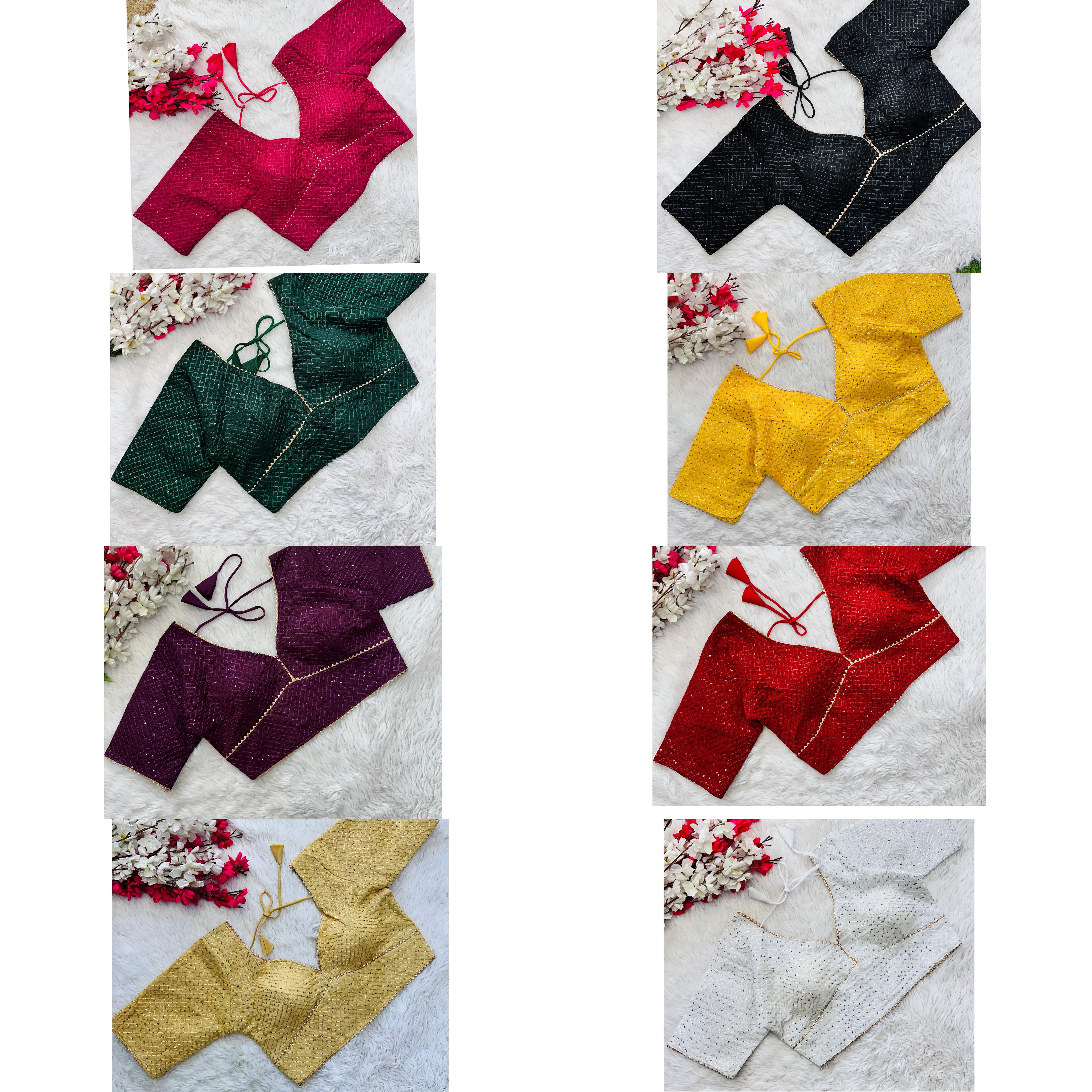 Beautiful Designer Sequence Blouse