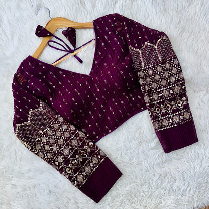 Beautiful Sabyasachi Style Designer Blouse