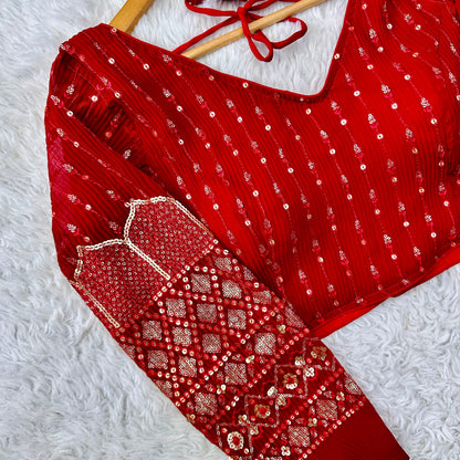 Beautiful Sabyasachi Style Designer Blouse