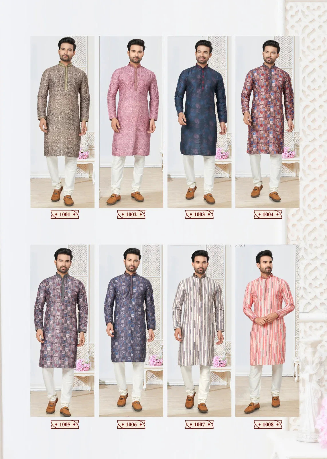 Wedding Collection Series New Designs in Pintex Work Kurta Pajama