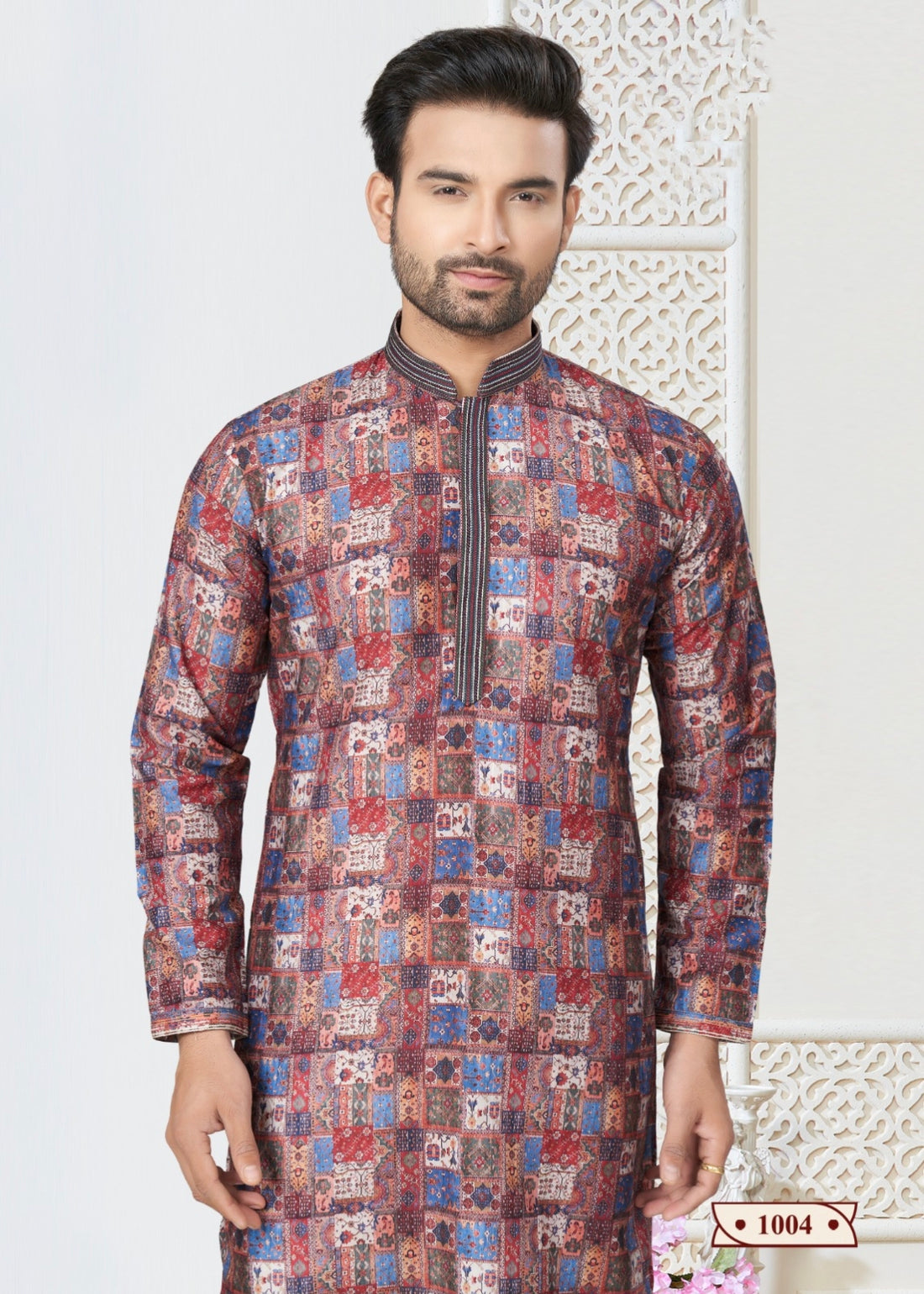 Wedding Collection Series New Designs in Pintex Work Kurta Pajama