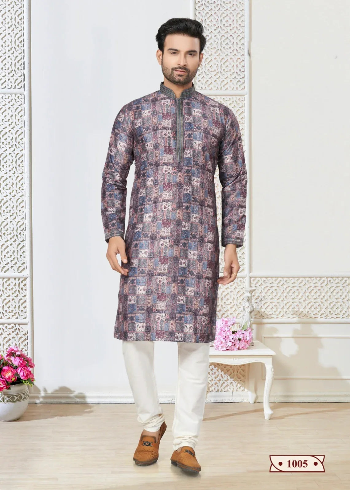 Wedding Collection Series New Designs in Pintex Work Kurta Pajama