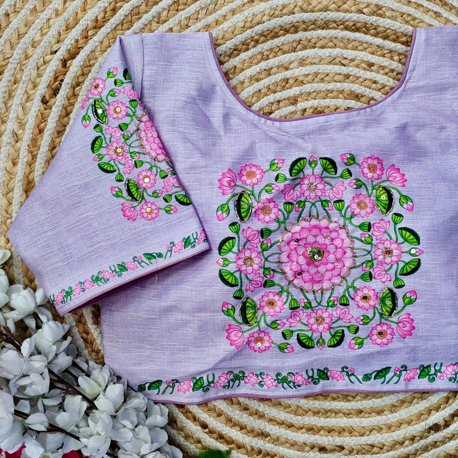 Beautiful Designer Decent Print Blouse