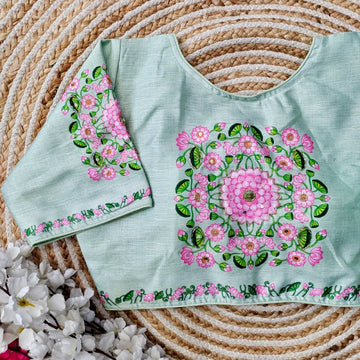 Beautiful Designer Decent Print Blouse