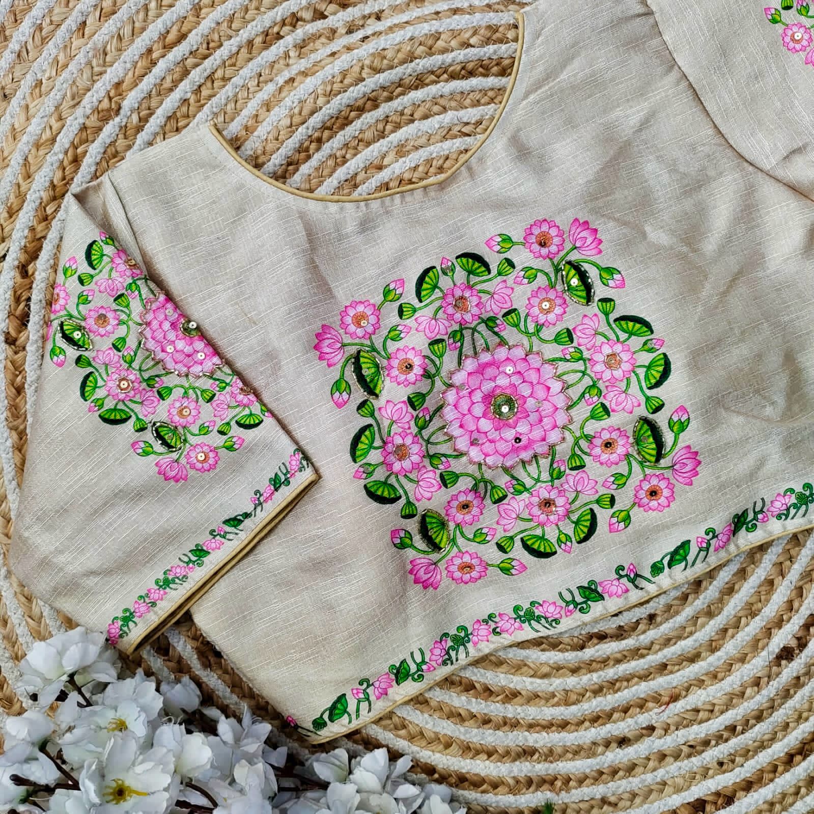 Beautiful Designer Decent Print Blouse