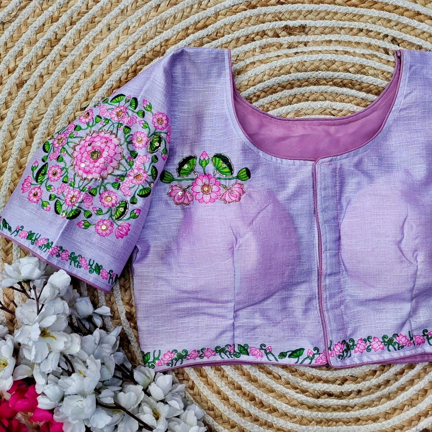 Beautiful Designer Decent Print Blouse
