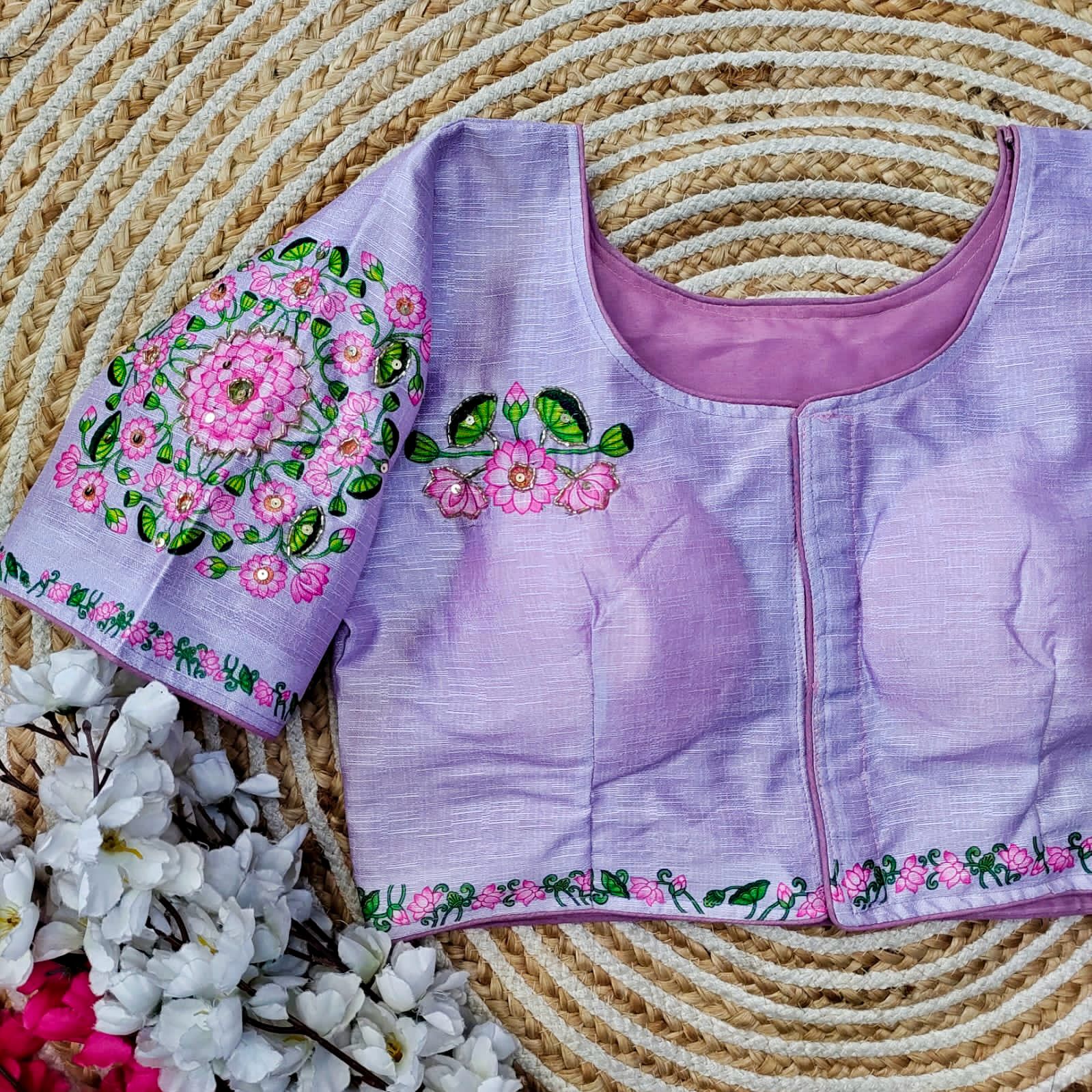 Beautiful Designer Decent Print Blouse