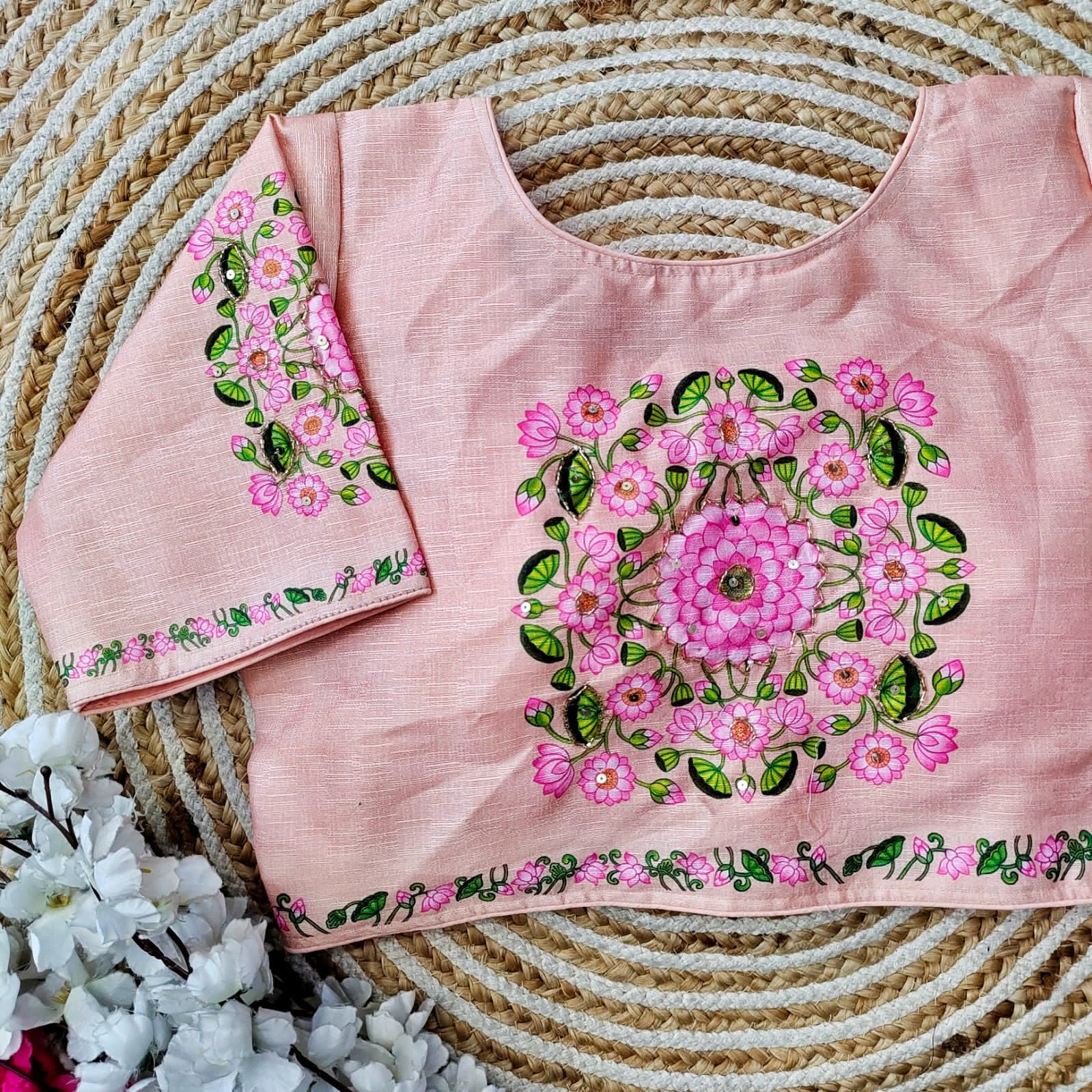 Beautiful Designer Decent Print Blouse