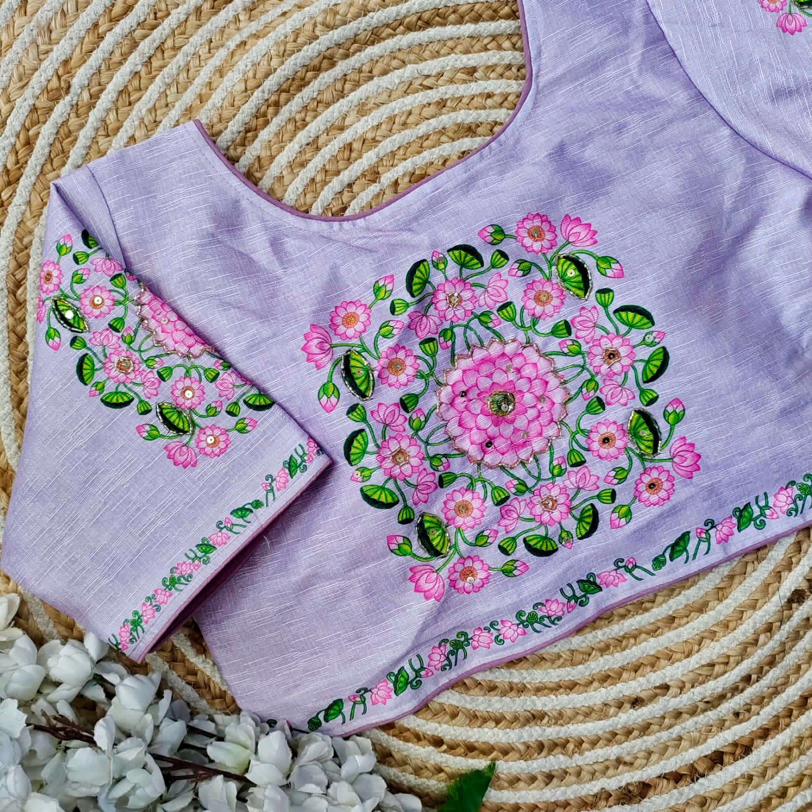 Beautiful Designer Decent Print Blouse