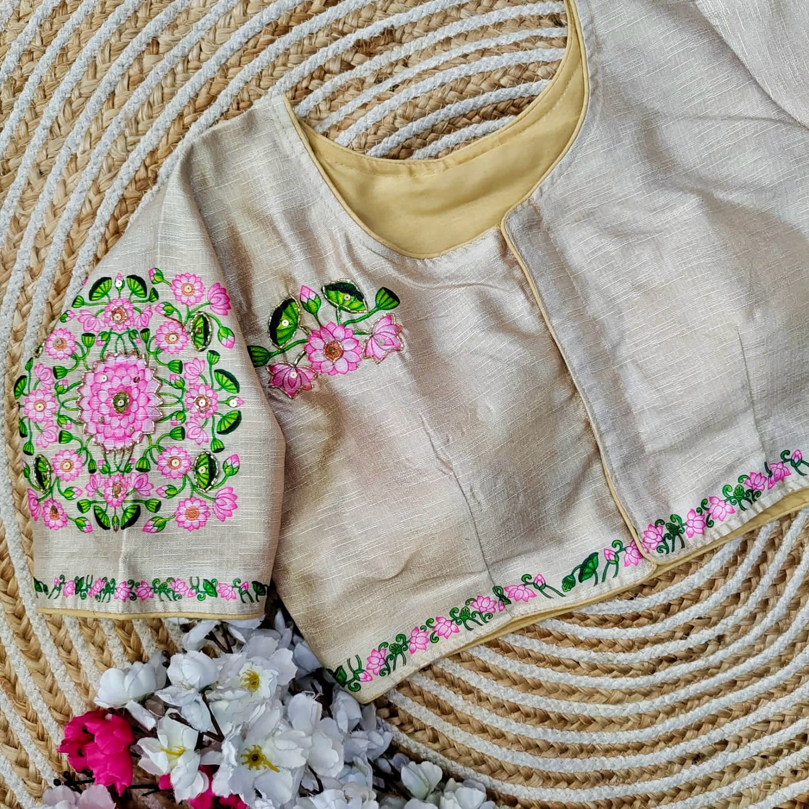 Beautiful Designer Decent Print Blouse