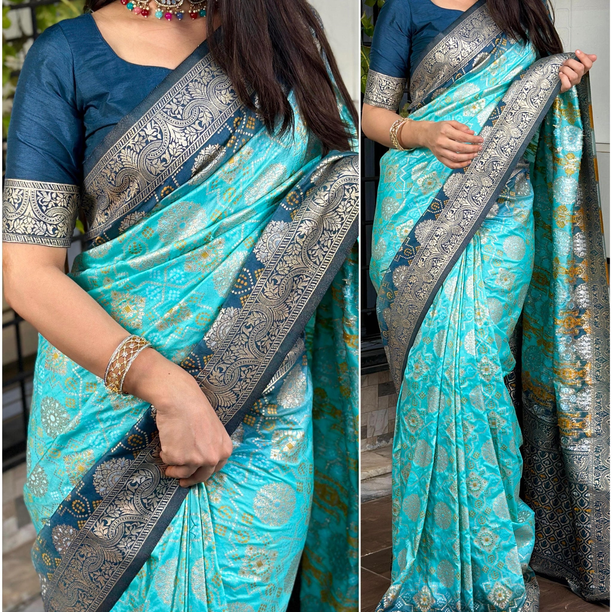 Festival Designer Beauty Navdurga Jacquard Saree