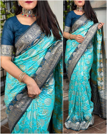 Festival Designer Beauty Navdurga Jacquard Saree