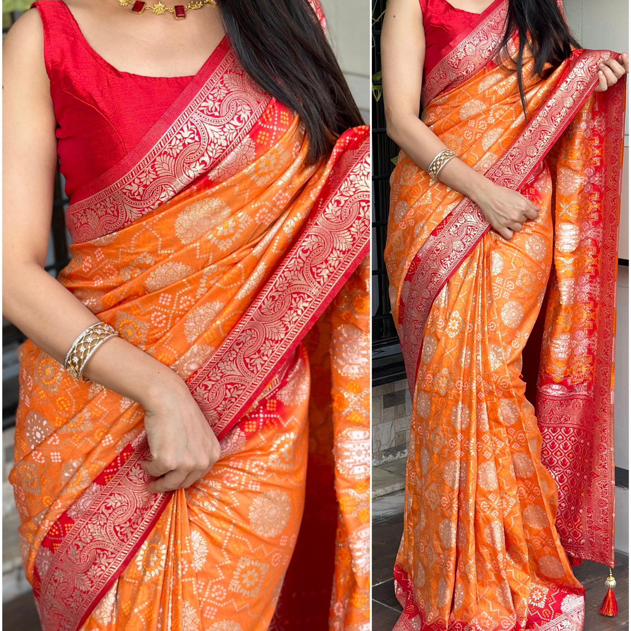 Festival Designer Beauty Navdurga Jacquard Saree