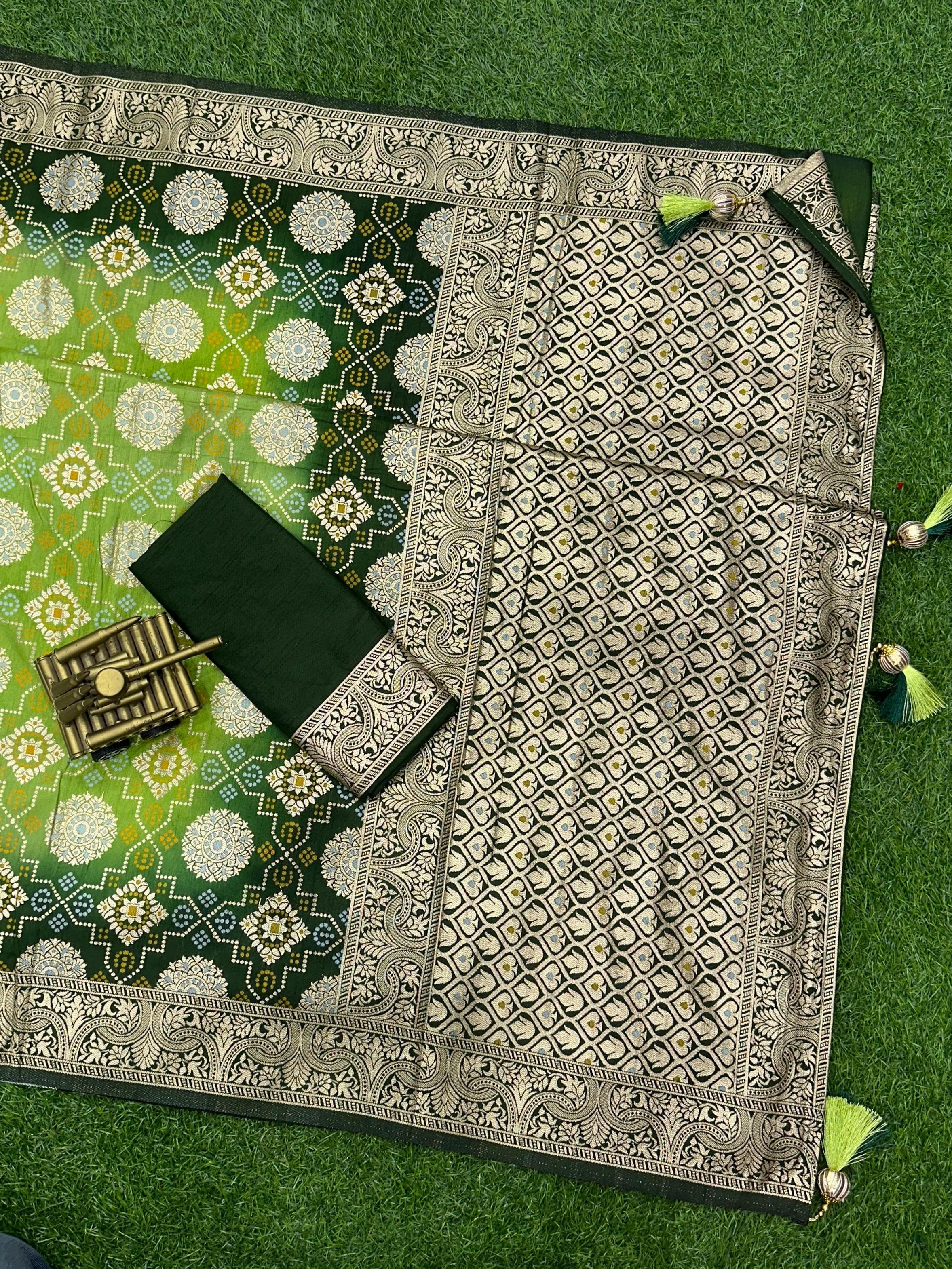 Festival Designer Beauty Navdurga Jacquard Saree