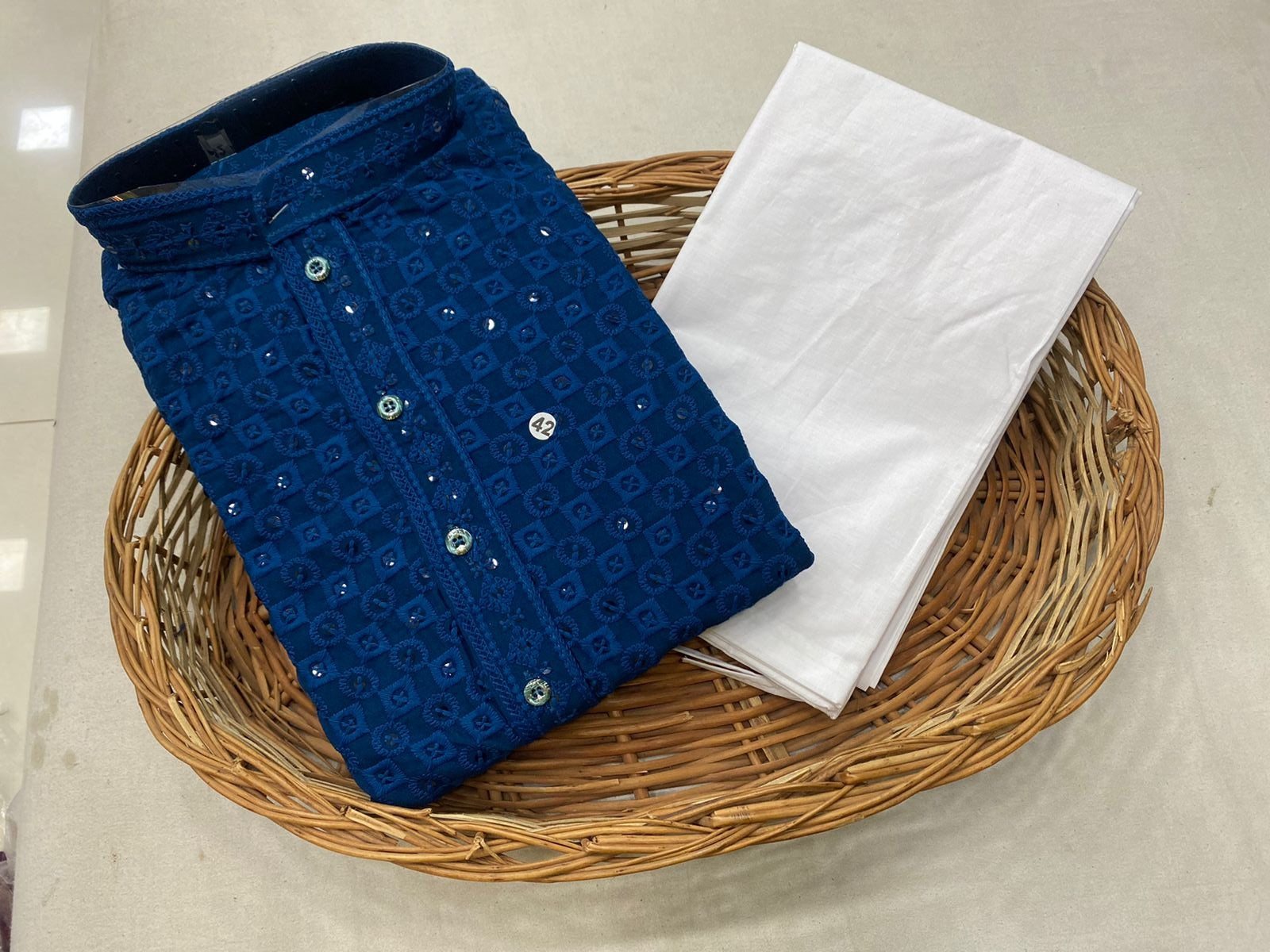 Men's Traditional Havy Reyon Sequence kurta Pyjama