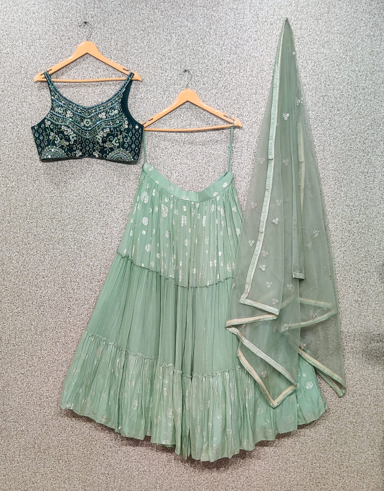 Beautiful Bridal Wedding Georgette Lehenga Choli