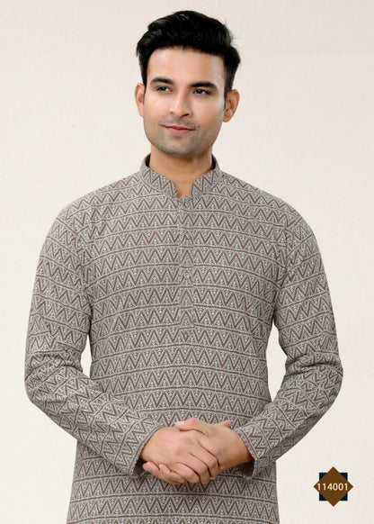 Festival Season New  Lakhnowi Work Kurta Pajama
