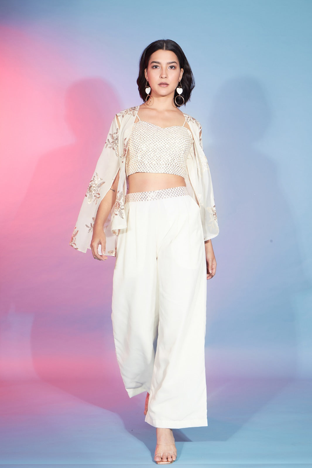 New Designer Exclusive Stitched Ethnic Co-Ords Set Collection